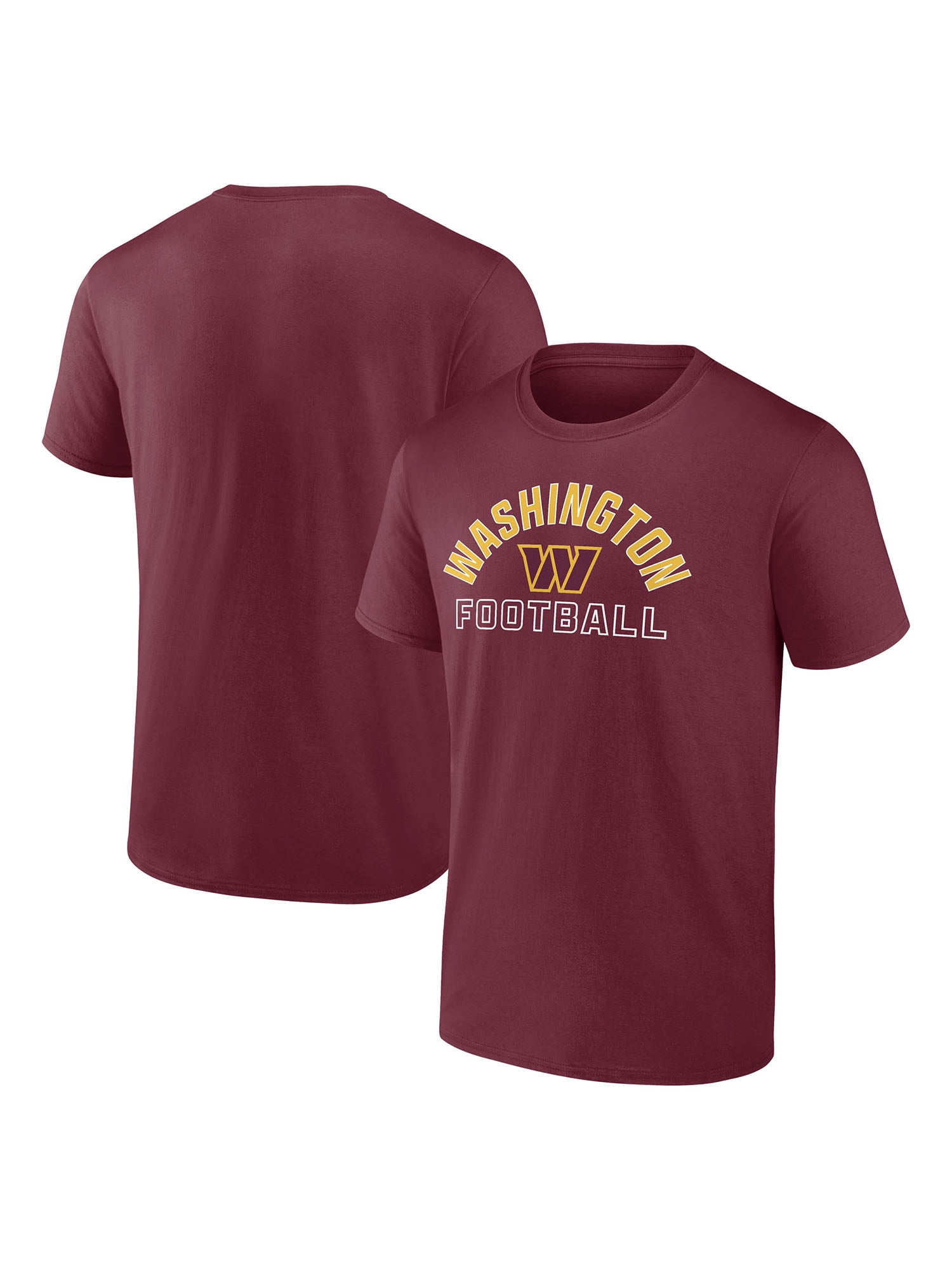 NFL Men's Cotton Short Sleeve T-Shirt Arch Over Logo – All 32 Teams Available