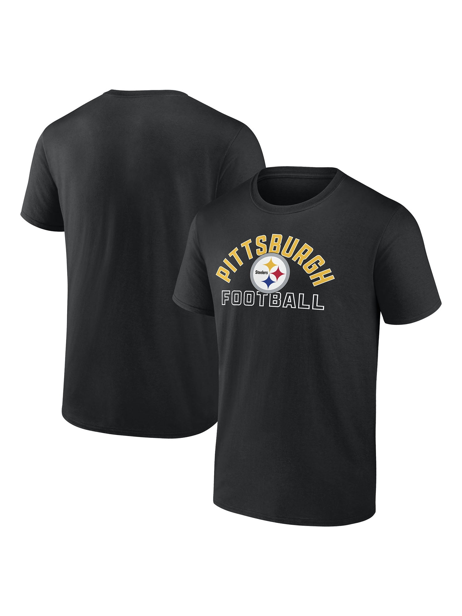 NFL Men's Cotton Short Sleeve T-Shirt Arch Over Logo – All 32 Teams Available