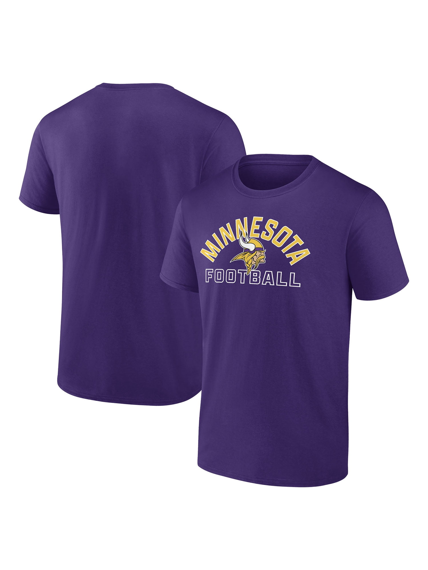 NFL Men's Cotton Short Sleeve T-Shirt Arch Over Logo – All 32