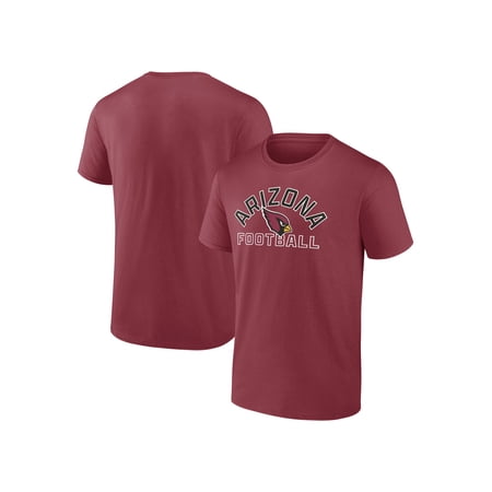Arizona Cardinals NFL Men's Cotton Short Sleeve T-Shirt Arch Over Logo – All 32 Teams Available