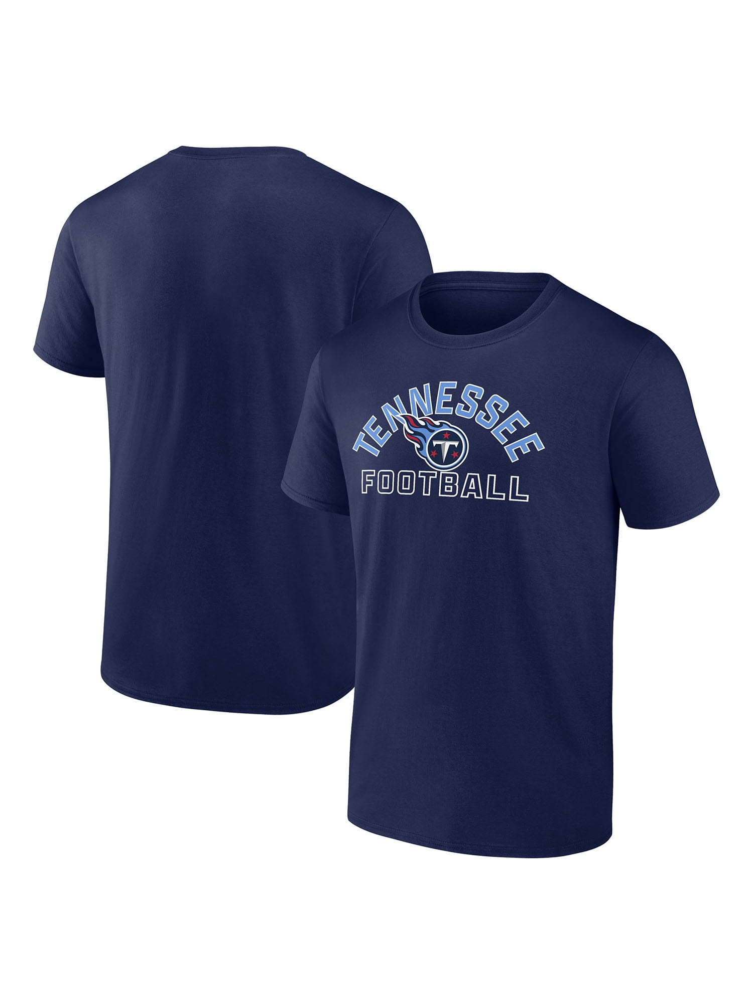 NFL Men's Cotton Short Sleeve T-Shirt Arch Over Logo – All 32 Teams Available