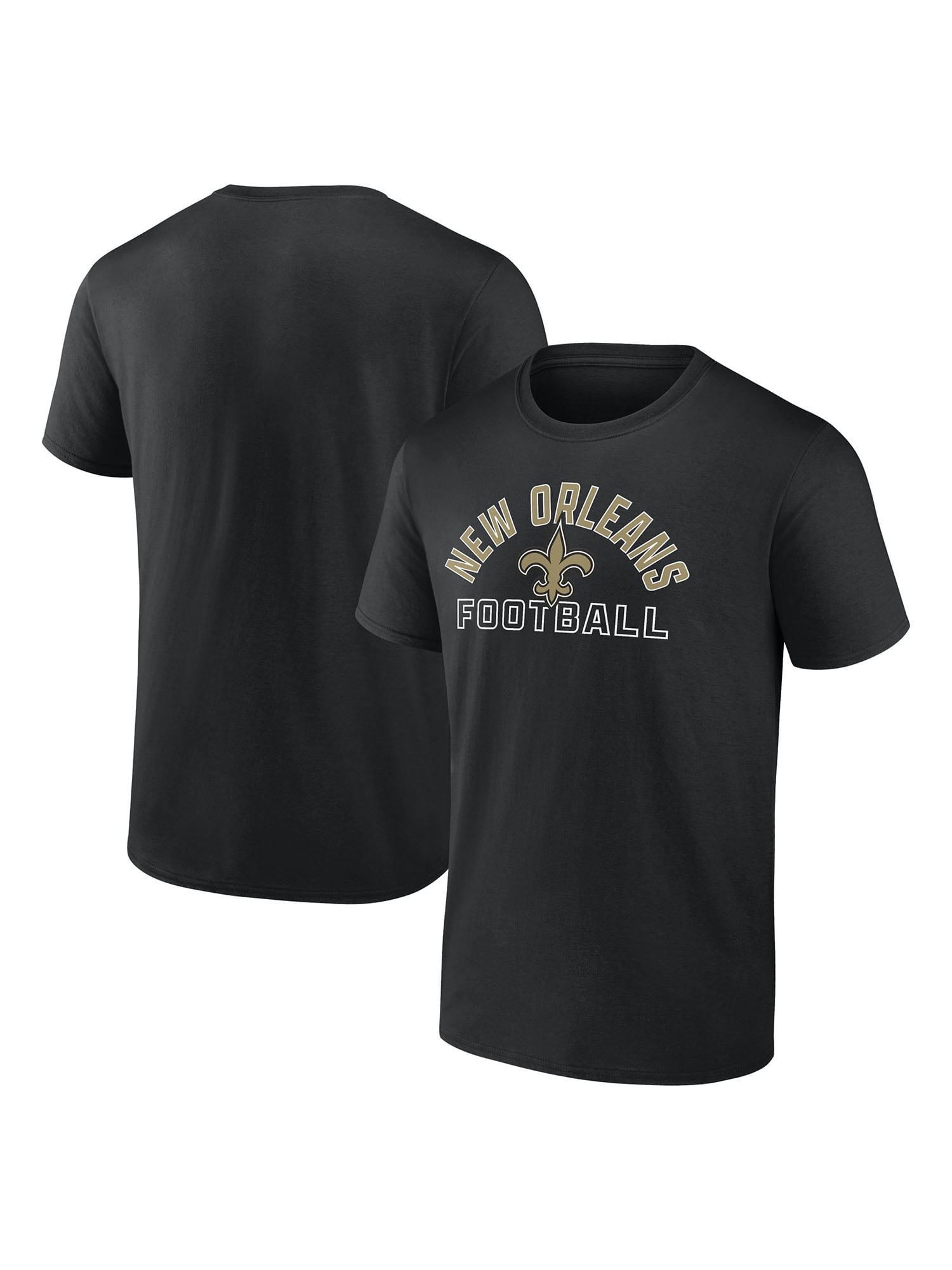 NFL Men's Cotton Short Sleeve T-Shirt Arch Over Logo – All 32 Teams Available