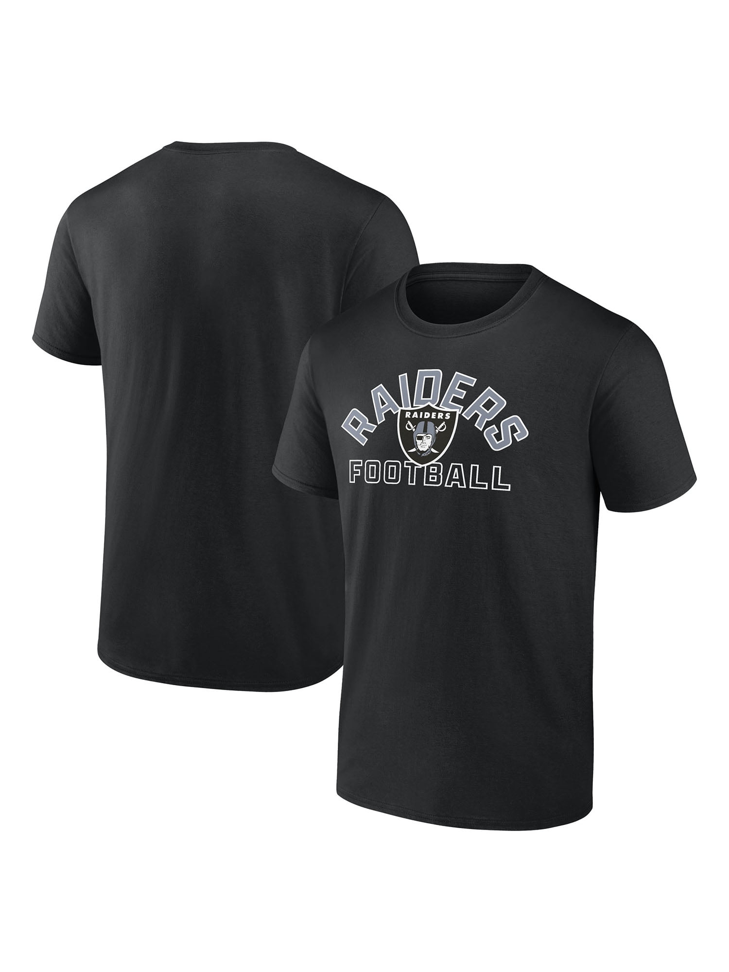 NFL Men's Cotton Short Sleeve T-Shirt Arch Over Logo – All 32 Teams Available