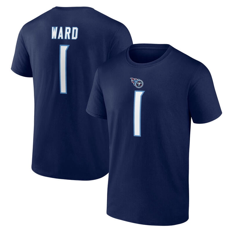 NFL Cameron Ward Tennesee Titans Mens Name & Number Short Sleeve Tee