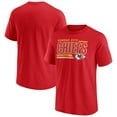 thumbnail image 1 of Men's Fanatics Red Kansas City Chiefs Crew Neck T-Shirt, 1 of 3