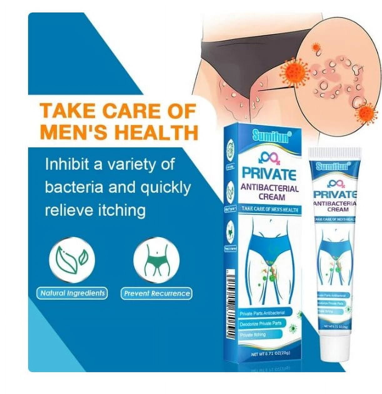 Mens Private Part Antiitch Care Cream Antiitch Deodorant Ointment