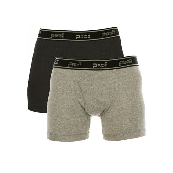 Mens Pro 5 Fit & Comfort Boxer Briefs 2 Pack, Large