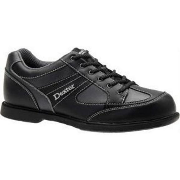 Dexter Mens Pro Am II LEFT HANDED Bowling Shoes - Black/Grey Alloy