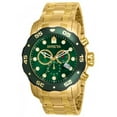 thumbnail image 1 of Mens Pro Diver Quartz 3 Hand Green Dial Watch with Gold Tone, 1 of 1