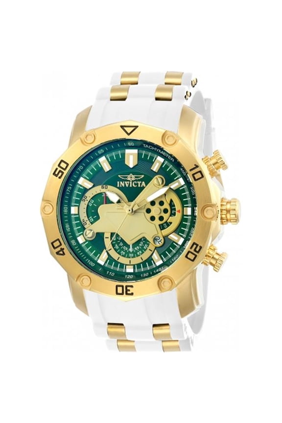 Mens Pro Diver Quartz Multifunction Dial Watch - Green
