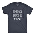 thumbnail image 1 of Mens Pro Roe 1973 T Shirt Roe V Wade Womens Rights Protest Tee for Guys Graphic Tees, 1 of 9
