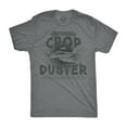 thumbnail image 1 of Mens Professional Crop Duster T shirt Funny Sarcastic Humor Farting Tee for Guys Graphic Tees, 1 of 9