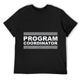 thumbnail image 1 of Mens Program Coordinator T-Shirt Black, 1 of 5