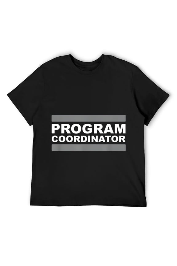 Mens Program Coordinator T-Shirt Black