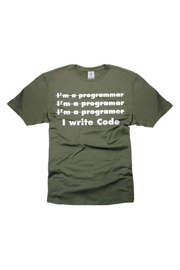 Mens Programmer Tee Funny Programmer Shirt I Write Code Coding Gifts Unisex S-5XL Hot Trending Shirt, Vintage Birthday Gift