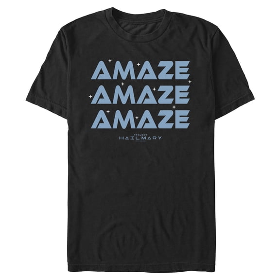 Mens Project Hail Mary Amaze Quote T Shirt