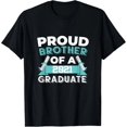 thumbnail image 1 of Mens Proud Brother Of A College Graduate Graduation 2021 Gift T-Shirt Unisex S-5XL Hot Trending Shirt, Vintage Birthday Gift, 1 of 3