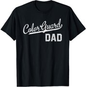 Mens Proud Color Guard Dad T-Shirt