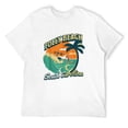 thumbnail image 1 of Mens Psychedelic Grim Days Hiking Club Funny T-Shirt Black Small, 1 of 5