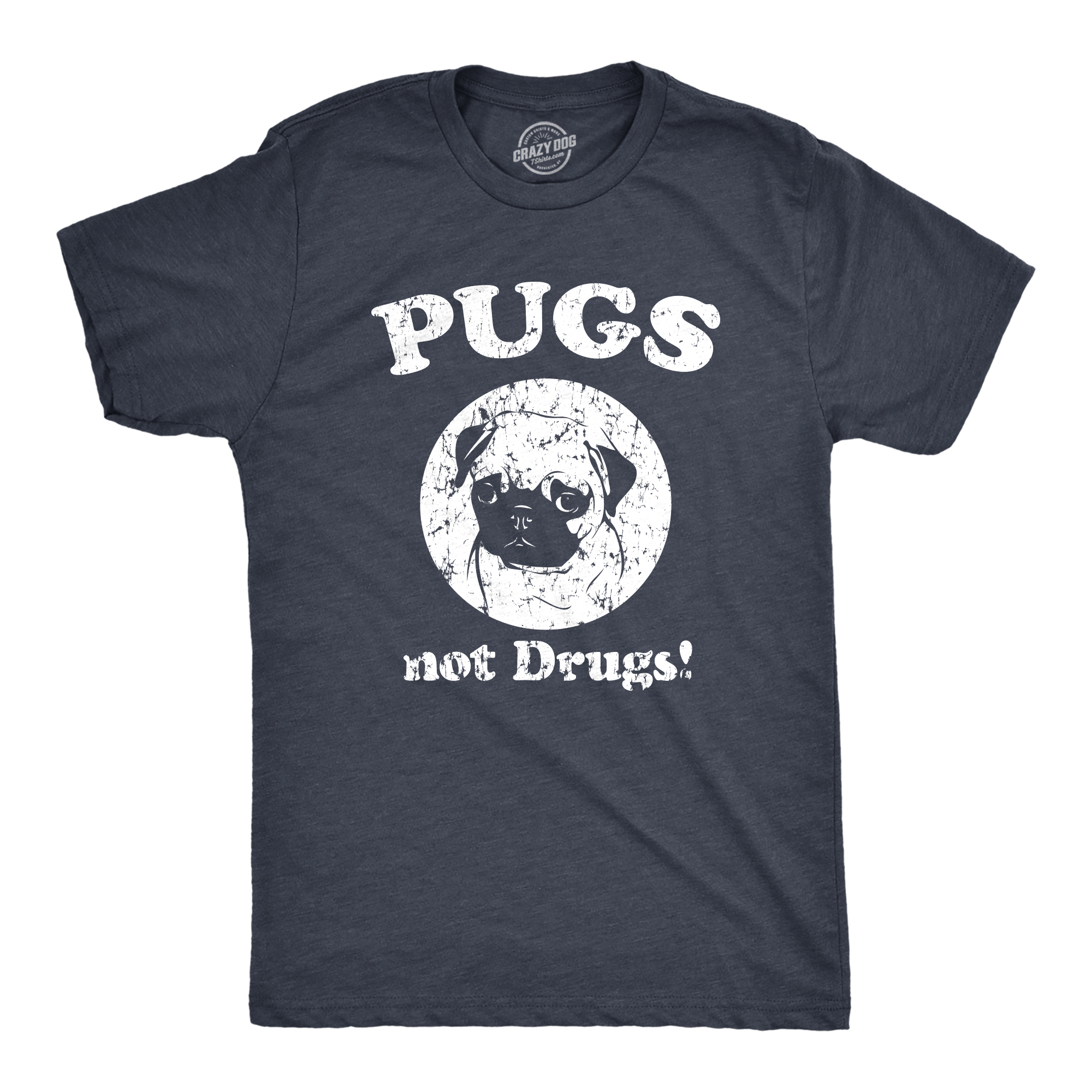Mens Pugs Not Drugs T Shirt Pug Face Funny T Shirts Dogs Humor Novelty Mens Pugs Not Drugs T Shirt Pug Face Funny T Shirts Dogs Humor Novelty