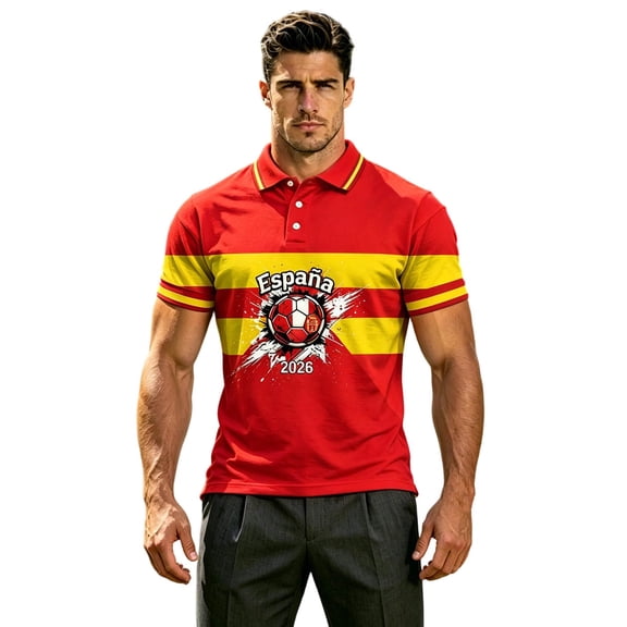 Mens Pullover Fans National Team Supporter Sport Fan Gear Summer Clothes for Men,Red,L