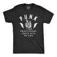 thumbnail image 1 of Mens Punk Professional Uncle No Kids T Shirt Funny Sarcastic Acronym Graphic Novelty Tee for Guys Graphic Tees, 1 of 7