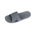 thumbnail image 1 of Mens Quick Dry EVA Slide Slippers Non-Slip Bathroom Sandals Arch Support Lightweight Indoor Outdoor House Shoes Gray,Size 9, 1 of 6