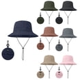 thumbnail image 1 of Mens Quick Dry Foldable Sun Hat Lightweight Fisherman Hat for Cycling Hiking & Outdoor Sports by Gbobgt Blackish Green One Size, 1 of 6