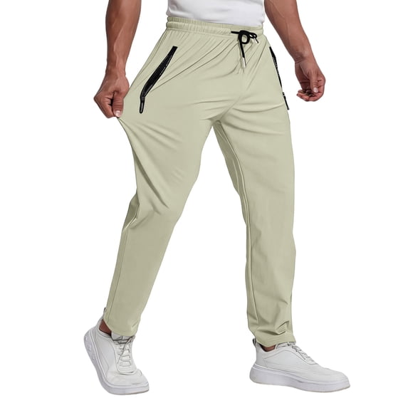 Mens Quick Dry Hiking Pants Lightweight Joggers for Fishing Running Travel Breathable for All-Day Outdoor Comfort, 2XL