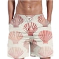thumbnail image 1 of Mens Quick Dry Shorts Summer Beach Shorts Outdoor Casual Novelty Printed Shorts Athletic Hiking Shorts Beige,M, 1 of 5