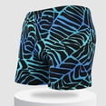 thumbnail image 1 of Mens Quick Dry Swim Trunks with Built in Mesh Liner Breathable Drawstring Printed Summer Beach Swim Shorts, 1 of 5
