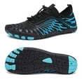 thumbnail image 1 of Mens Quick Dry Water Shoes Barefoot Swim Shoes Breathable Aqua Shoes for Outdoor Hiking, Black Size 13, 1 of 7
