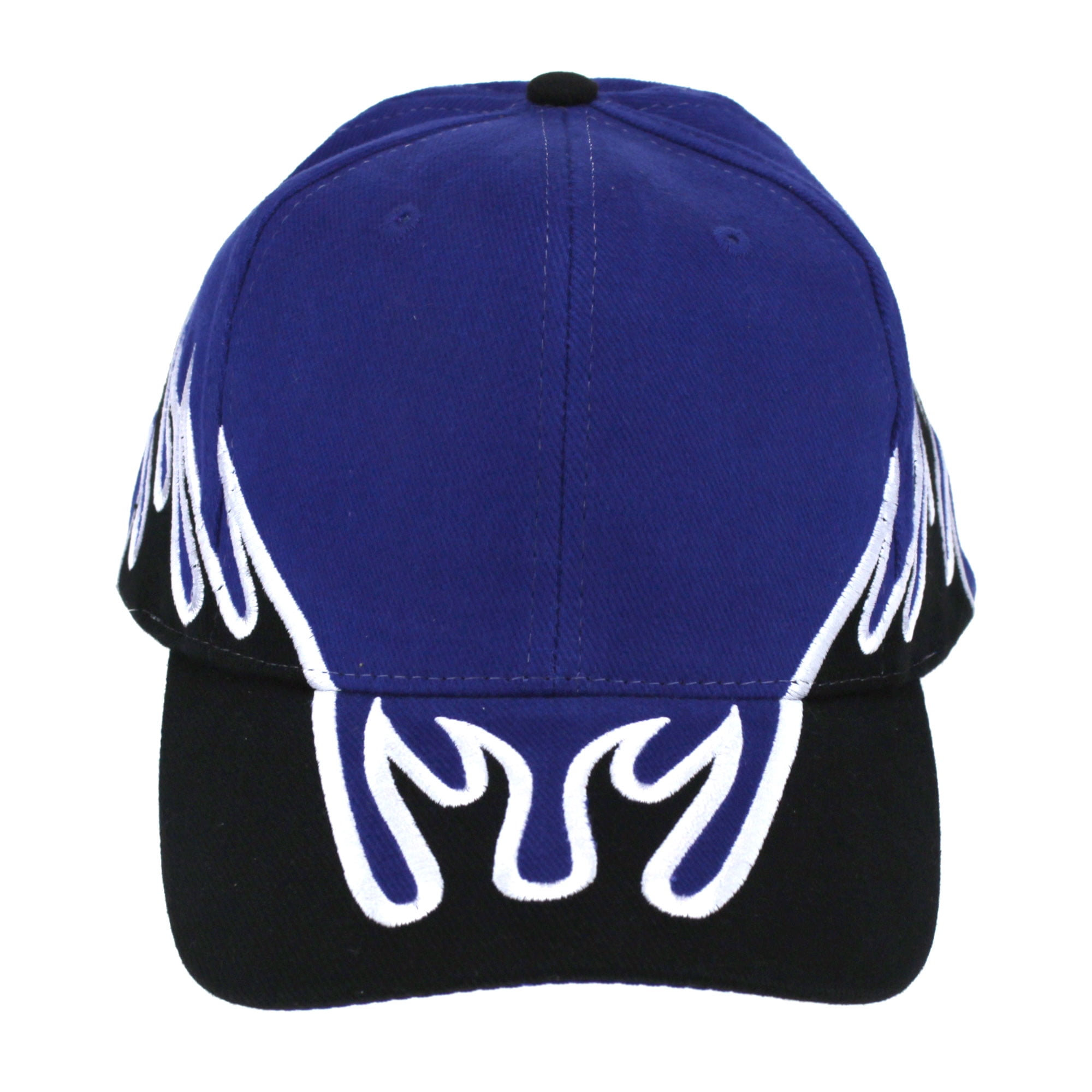 Mens Race Car Flaming Racing Heavy Brushed Cotton Baseball Cap Black ...