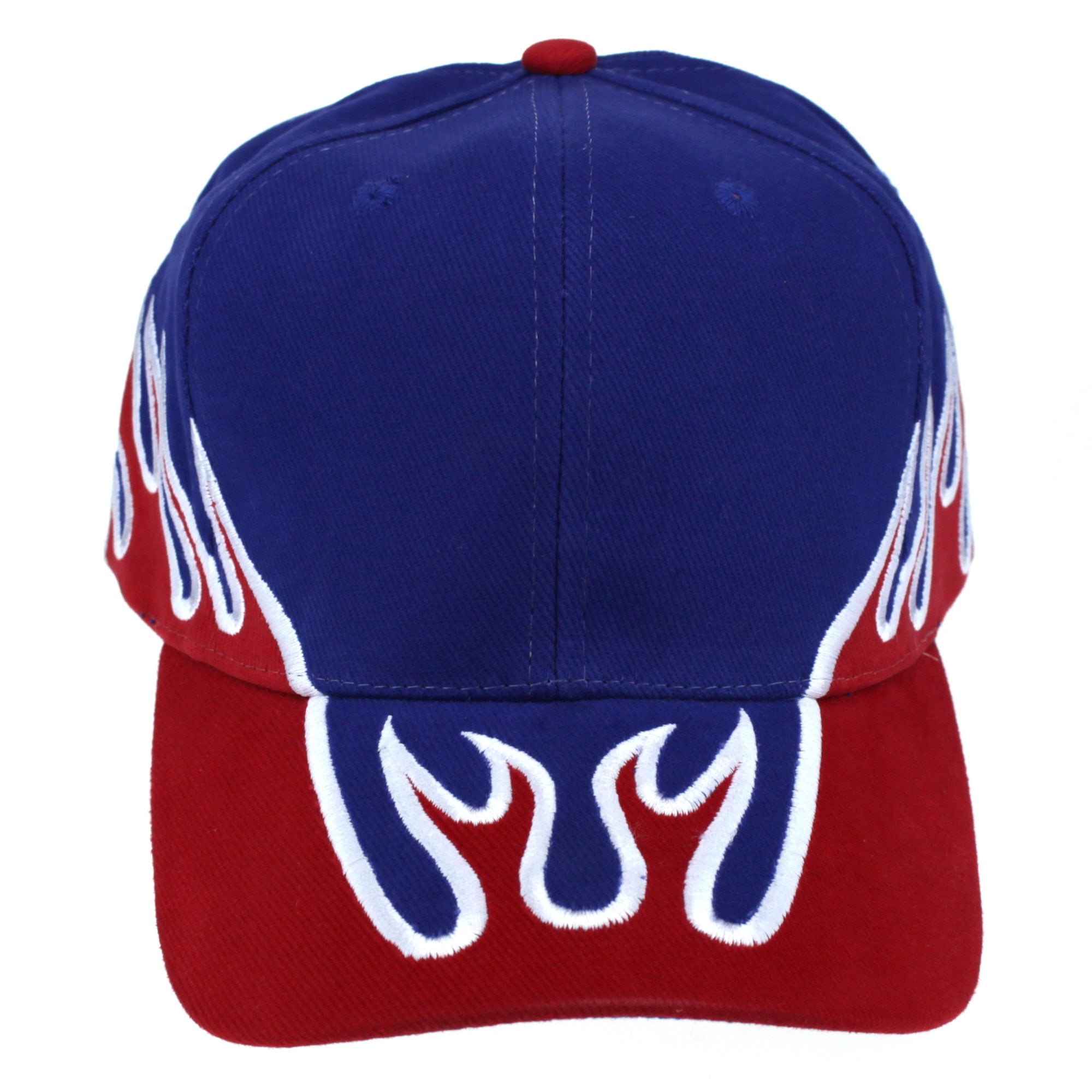 Mens Race Car Flaming Racing Heavy Brushed Cotton Baseball Cap Red ...