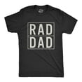 thumbnail image 1 of Mens Rad Dad Funny Cool Best Dad Fathers Day Family Gift T shirt for Dads Graphic Tees, 1 of 9