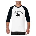 thumbnail image 1 of Mens Raglan Sleeve Baseball T-Shirts - Camp Half Blood Demigods, 1 of 5