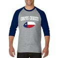 thumbnail image 1 of Mens Raglan Sleeve Baseball T-Shirts - Corpus Christi, 1 of 5