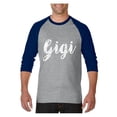 thumbnail image 1 of Mens Raglan Sleeve Baseball T-Shirts - Gigi, 1 of 5