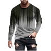 thumbnail image 1 of Mens Raglan Sleeve Bodybuilding Gym Tee Shirt Mens Casual Fashion Round Neck Long Sleeve Tshirts Vintage 3D Printed Shirts Funny Graphic Hip Hop Streetwear Tees Top, 1 of 6