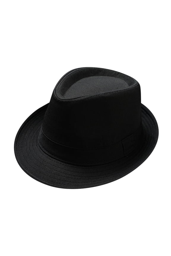 Mens Rain Hats Men And Women Unisex British Style Solid Color Jazz Hat Sun Hat