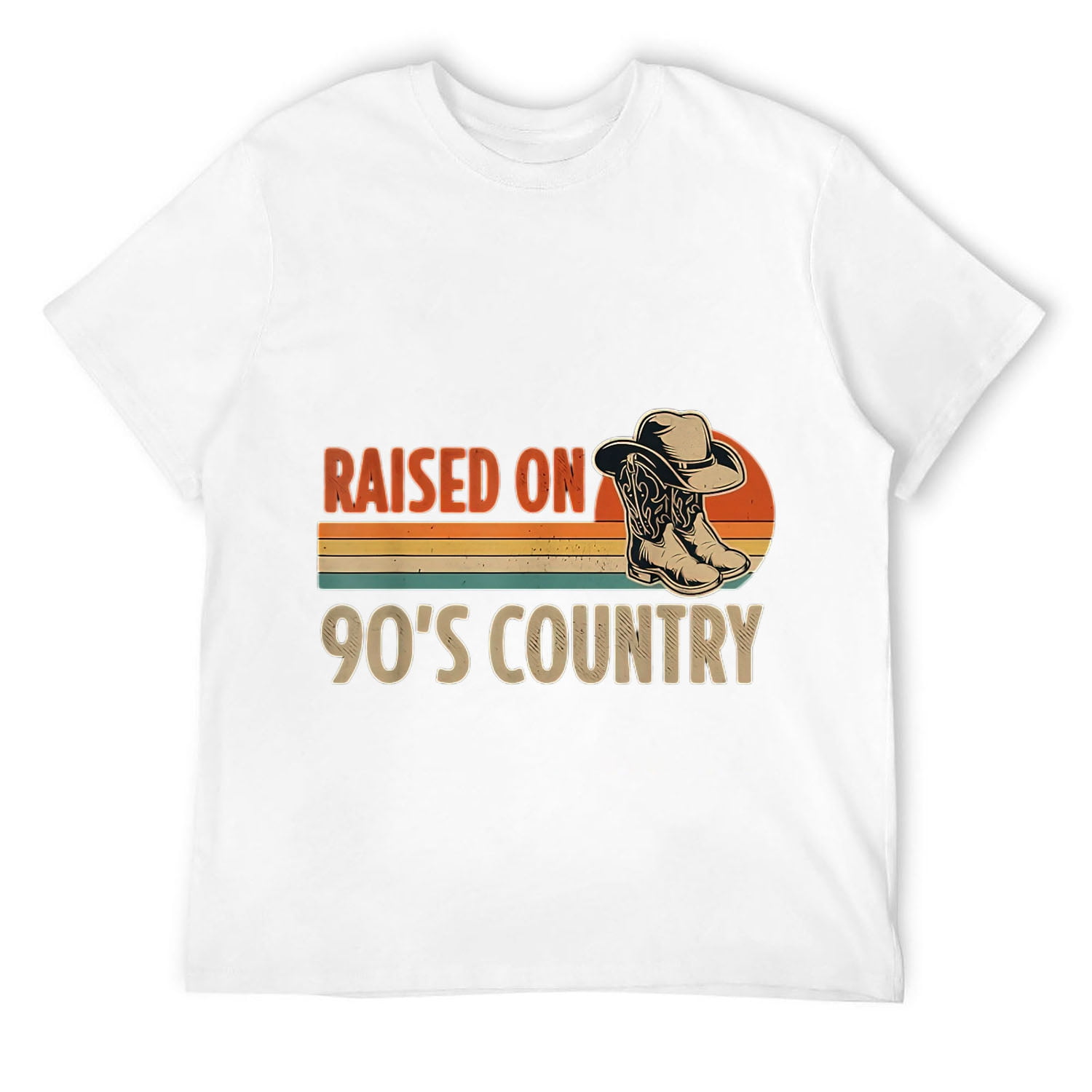 Vintage 90s Cowboy Western T Shirt popular L