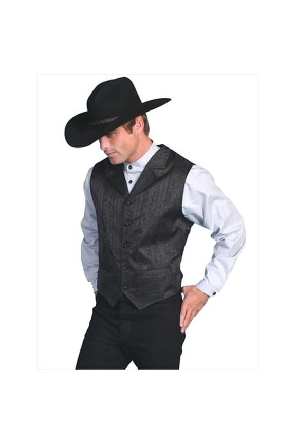 Mens Rangewear Eaton Stripe Vest, Black, Small