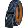 thumbnail image 1 of Mens Ratchet Belt,Leather Adjustable Slide Belt For Gift Mens Dress Casual 1 3/8",Size Adjustable, 1 of 9