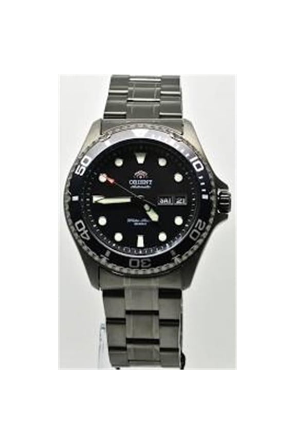 Mens Ray Raven II Black Ion Plated Stainless Steel Watch - Black