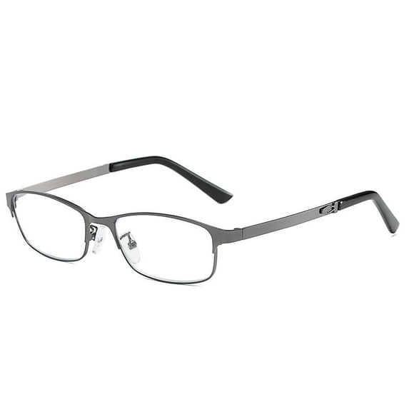 Mens Reading Glasses Metal Blue Light Blocking Readers Business Presbyopic Glasses