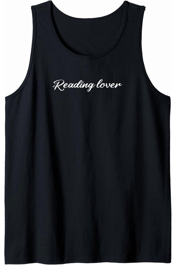 Mens Reading Lover Quote Tank Top Size S-3XL