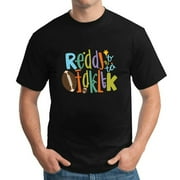 Mens Ready To Tackle Pre-K Back To School Gifts Retro Shirts Black