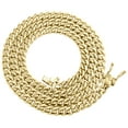 thumbnail image 1 of Mens Real 10K Yellow Gold Super Solid Miami Cuban Link Chain 4mm Necklace 20", 1 of 7