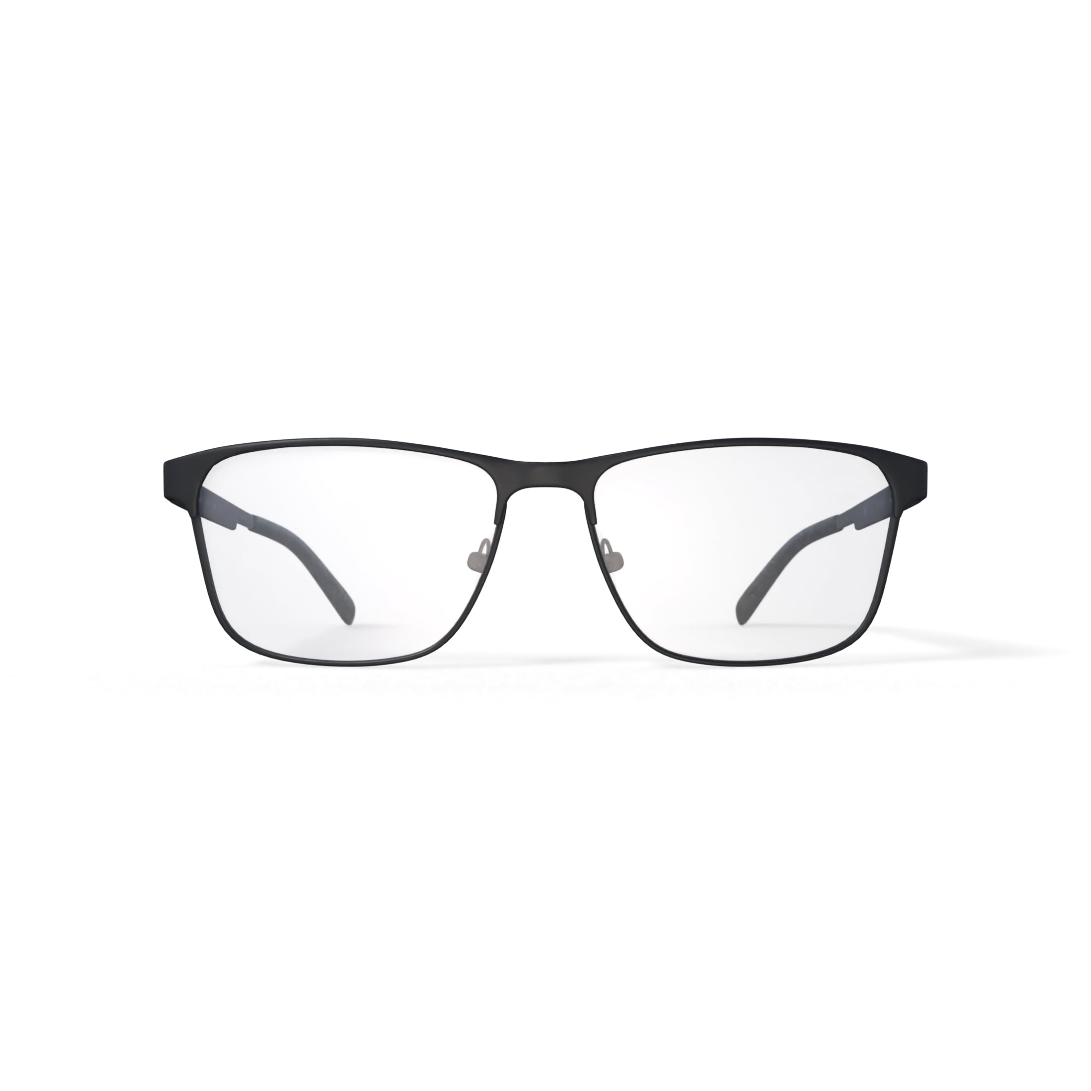 Walmart Men's NAJJA Rectangular Prescription Eyeglasses with Case