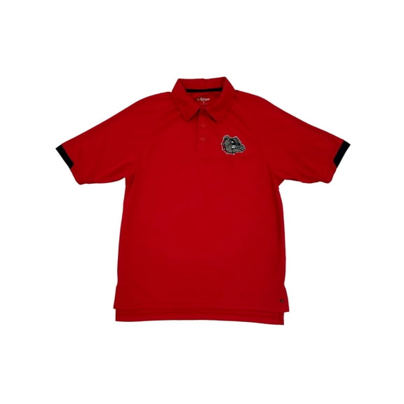 Mens Red Gonzaga Bulldogs Clubhouse Polo Shirt Large